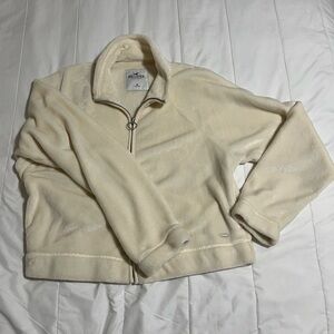 Hollister fluffy jacket